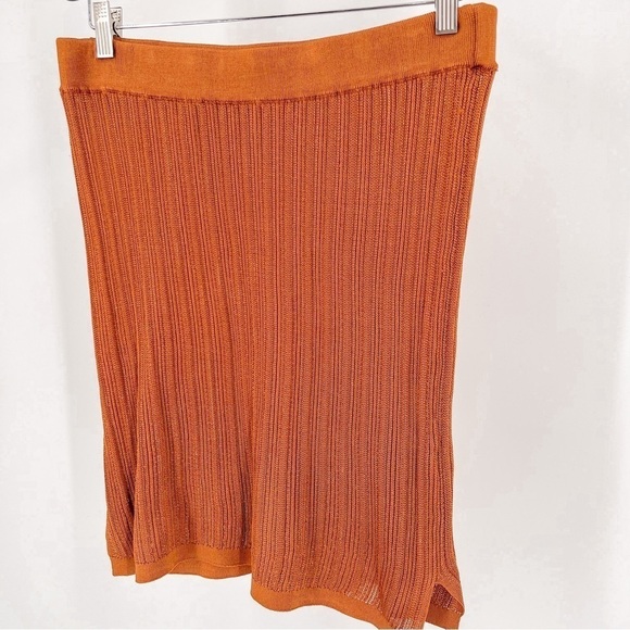 Free People rust colored skirt - Picture 2 of 5